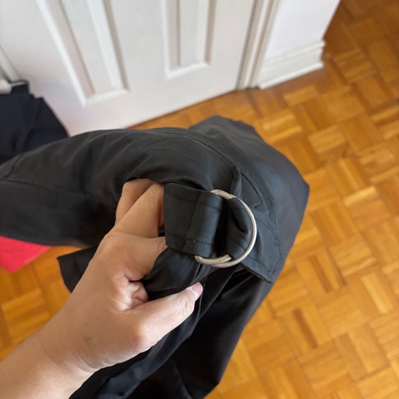 vintage 1990s costa blanca waxy black jacket * accepting offers - Picture 5 of 10